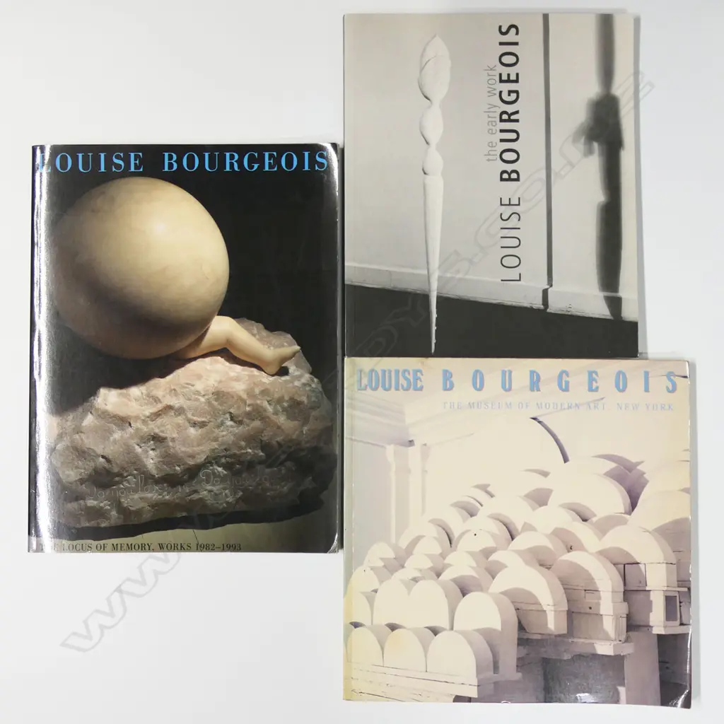 THREE PUBLICATIONS: LOUISE BOURGEOIS PHOTOGRAPHY Image 1++